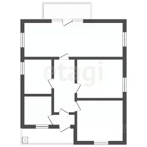 Продается 1-этажный дом, 80 м²