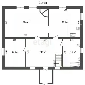 Продается 2-этажный дом, 203,8 м²