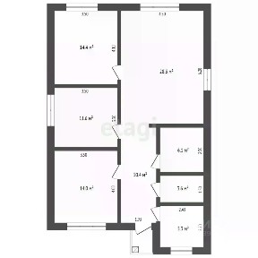Продается 1-этажный дом, 98 м²