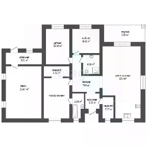 Продается 1-этажный дом, 138 м²