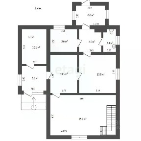 Продается 2-этажный дом, 122,8 м²