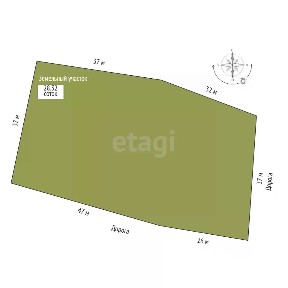 Продается 1-этажный дом, 64,7 м²