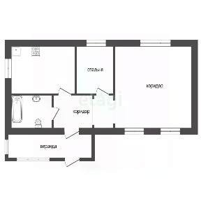 Продается 1-этажный дом, 70,5 м²