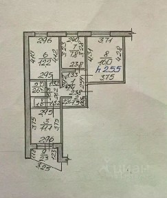 Продается 3-комн. квартира, 62 м²