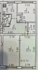 Продается 3-комн. квартира, 64 м²