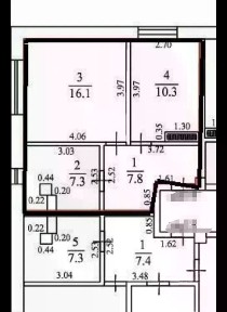 Продаются 1-комн. апартаменты, 42 м²