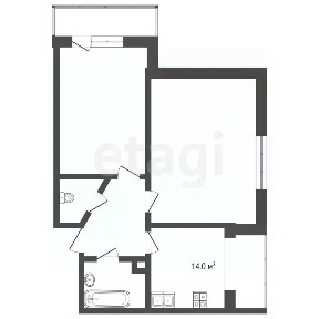 Продается 2-комн. квартира, 63,5 м²