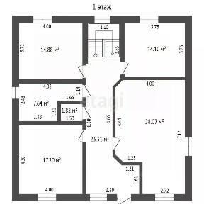 Продается 2-этажный дом, 216 м²