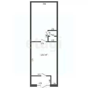 Продается помещение свободного назначения, 100,7 м²