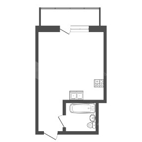 Сдается студия, 16 м²