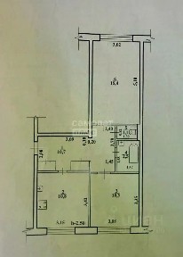 Продается 2-комн. квартира, 50,8 м²
