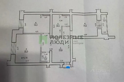 Продается 2-комн. квартира, 93,4 м²