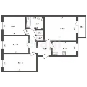 Продается 4-комн. квартира, 73,1 м²