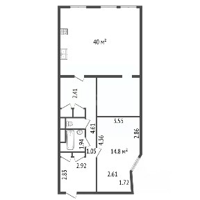 Продается 3-комн. квартира, 97,3 м²