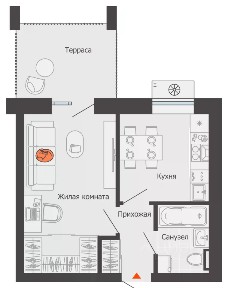 Продается 1-комн. квартира, 33 м²