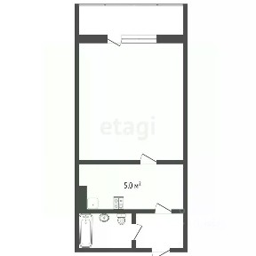 Сдается студия, 28,7 м²