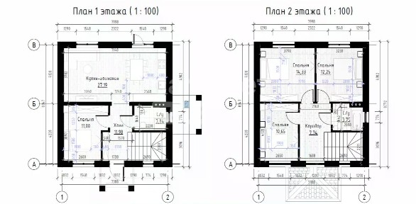 Продается 2-этажный дом, 110 м²