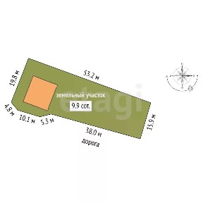 Продается 2-этажный дом, 198 м²