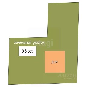 Продается 1-этажный дом, 98,5 м²
