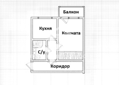 Продается 1-комн. квартира, 52,2 м²