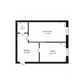 Продается 2-комн. квартира, 50 м²