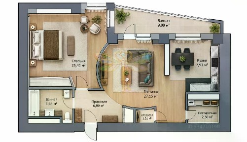 Сдается 2-комн. квартира, 76 м²