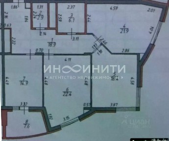 Продается 3-комн. квартира, 105,5 м²