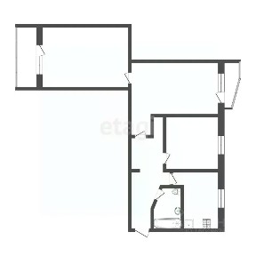 Продается 3-комн. квартира, 59,7 м²