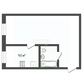 Продается 1-комн. квартира, 42 м²