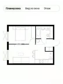Продается 1-комн. квартира, 33,4 м²