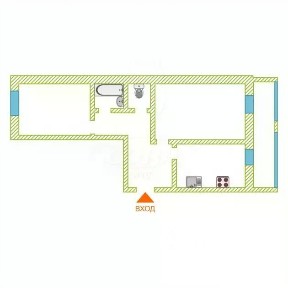 Продается 2-комн. квартира, 67,2 м²