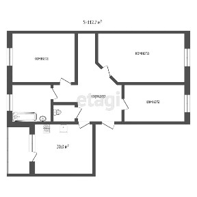 Продается 4-комн. квартира, 112,7 м²