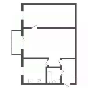 Продается 2-комн. квартира, 46,5 м²