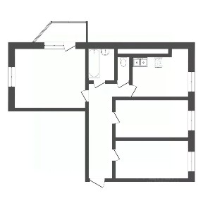 Продается 3-комн. квартира, 62,8 м²