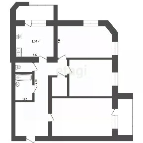 Продается 3-комн. квартира, 101 м²