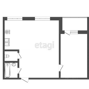 Продается 2-комн. квартира, 52,8 м²