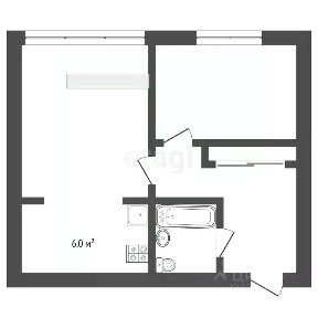 Продается 1-комн. квартира, 30,6 м²