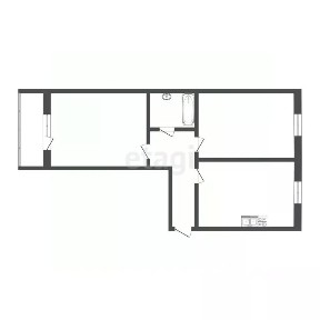 Продается 2-комн. квартира, 77 м²