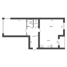 Продается 2-комн. квартира, 81,4 м²