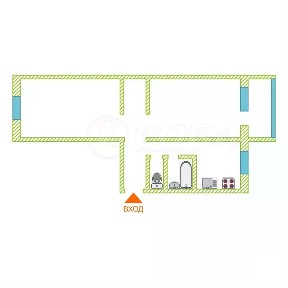 Продается 2-комн. квартира, 45,4 м²