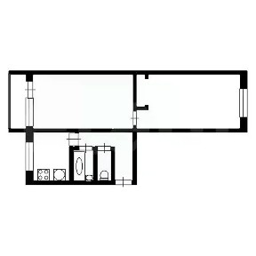 Продается 2-комн. квартира, 42,6 м²