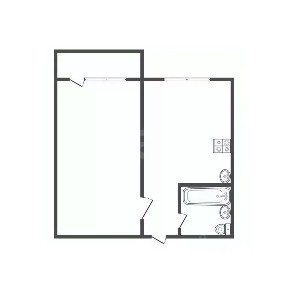 Продается 1-комн. квартира, 33,7 м²