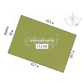 Продается участок, 14 сот.