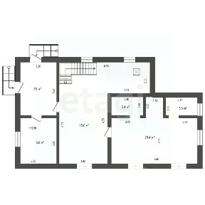 Продается 1-этажный дом, 59 м²