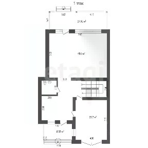Продается 3-этажный таунхаус, 300 м²