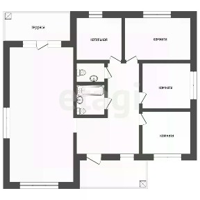 Продается 1-этажный дом, 85 м²