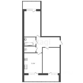 Продается 1-комн. квартира, 30 м²