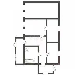 Продается 1-этажный дом, 57 м²