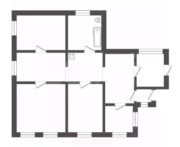 Продается 1-этажный дом, 70,6 м²