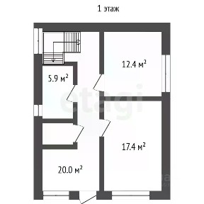 Продается 2-этажный дом, 121,7 м²
